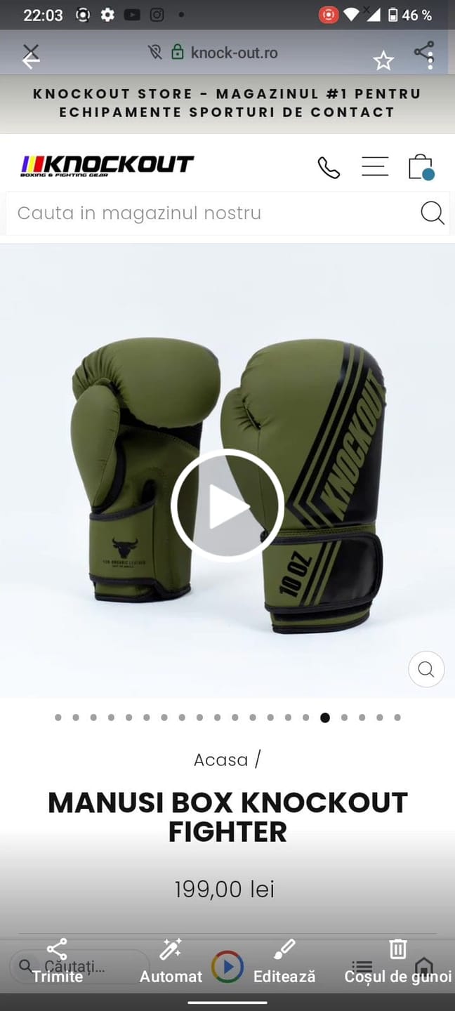 Customer video review of Manusi Box Knockout Fighter 2.0
