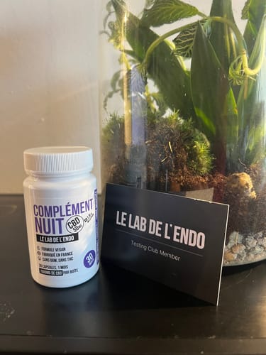 Customer photo review of Synergie sommeil CBD Mélatonine - 1500mg