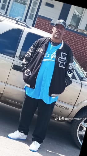 Customer photo review of Custom Light Blue White Authentic Baseball Jersey