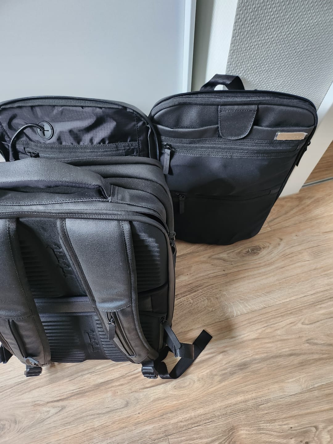 Customer photo review of Backpack – optional with laptop compartment (Tech-Sleeve)