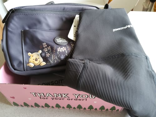 Customer photo review of Ribbed Leggings - Charcoal