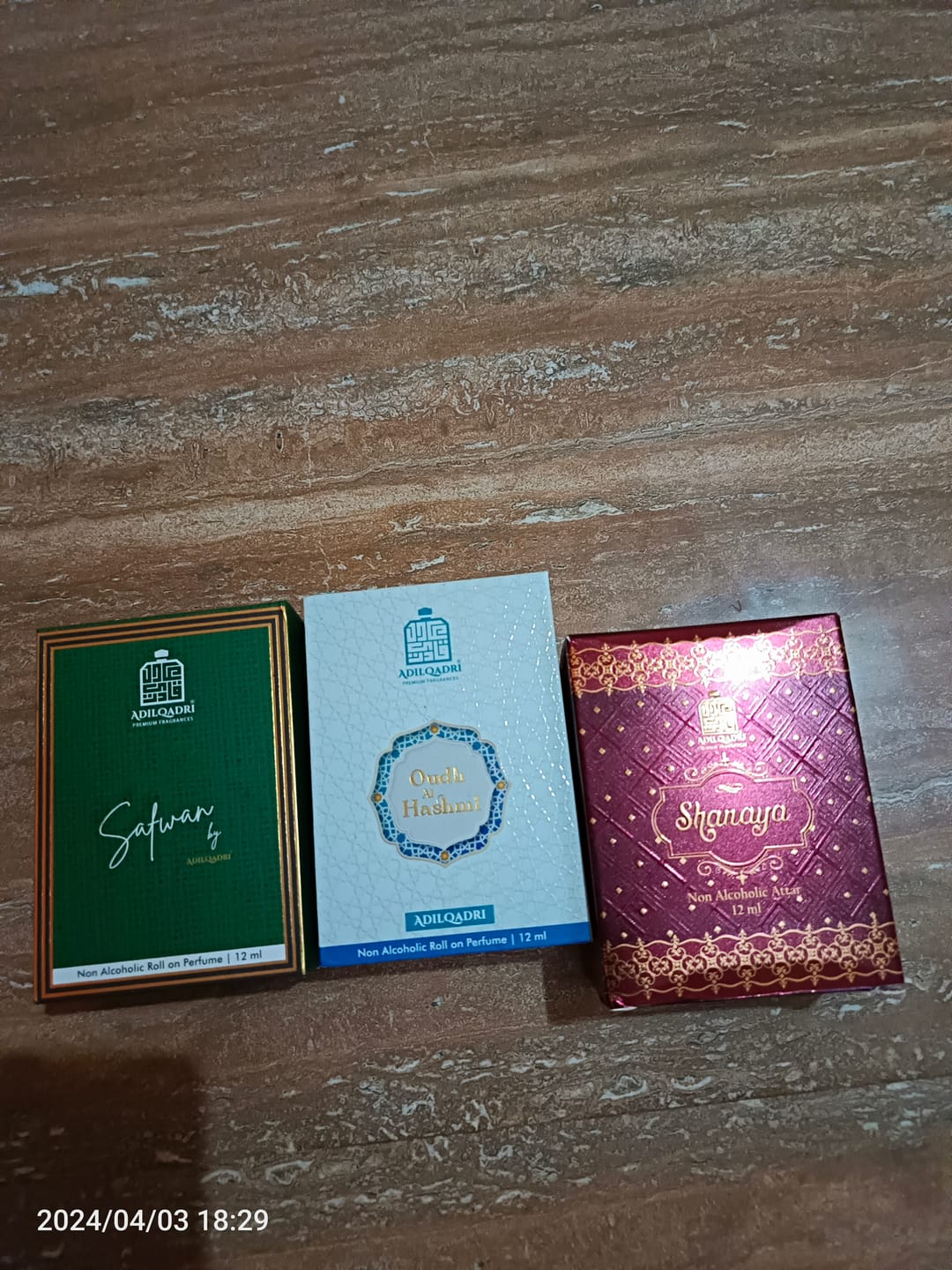 Customer photo review of Safwan Luxury Attar Perfume