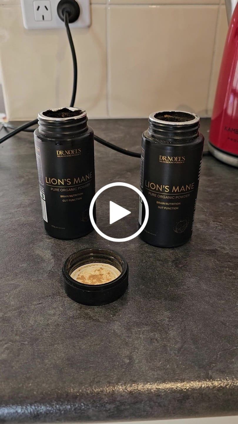 Customer video review of Concentrated Organic Lion's Mane Powder