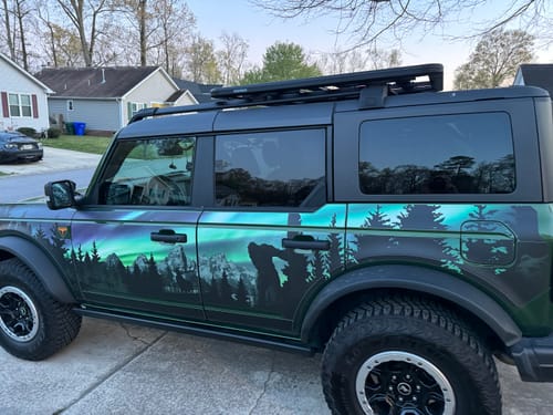 Customer photo review of Bronco 4D: Custom MEK Removable Trail Armor