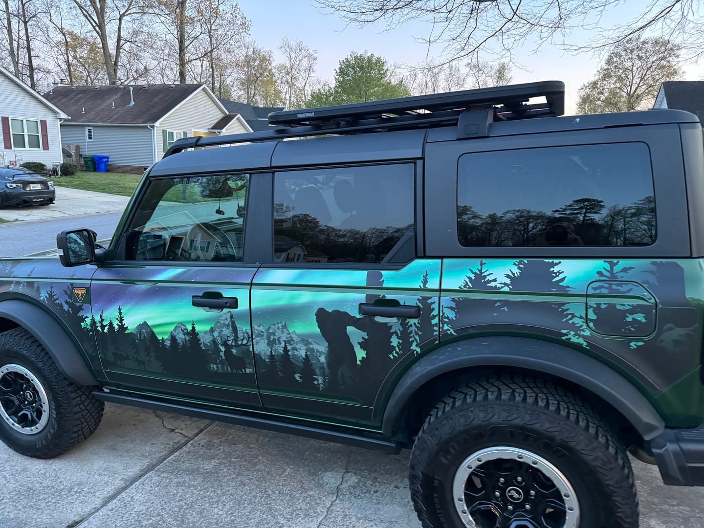 Customer photo review of Bronco 4D: Custom MEK Removable Trail Armor