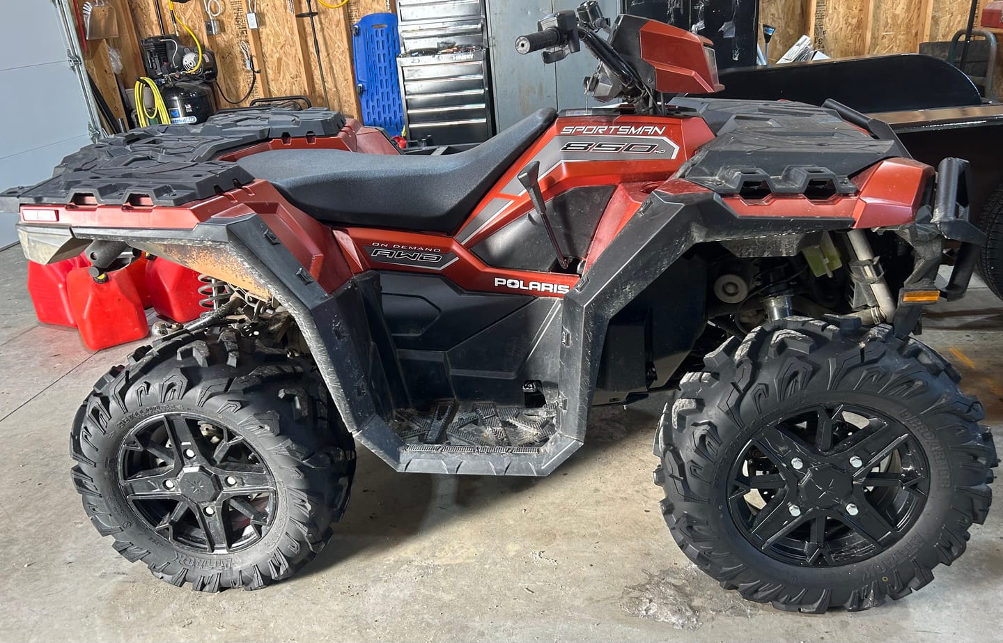 Customer photo review of 2-Inch Lift Kit for Polaris Sportsman XP 850/1000 (2014+)