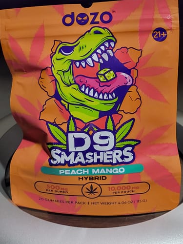 Customer photo review of D9 Smasher | Peach Mango (Hybrid)