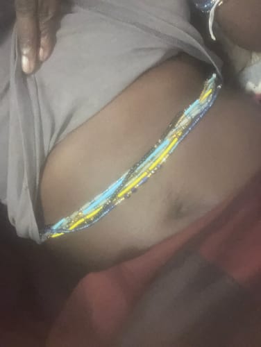 Customer photo review of Limitless Tie On Waist Beads