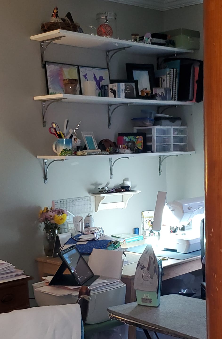 Customer photo review of Baby Lock BLMPR2 Presto II Sewing & Quilting Machine