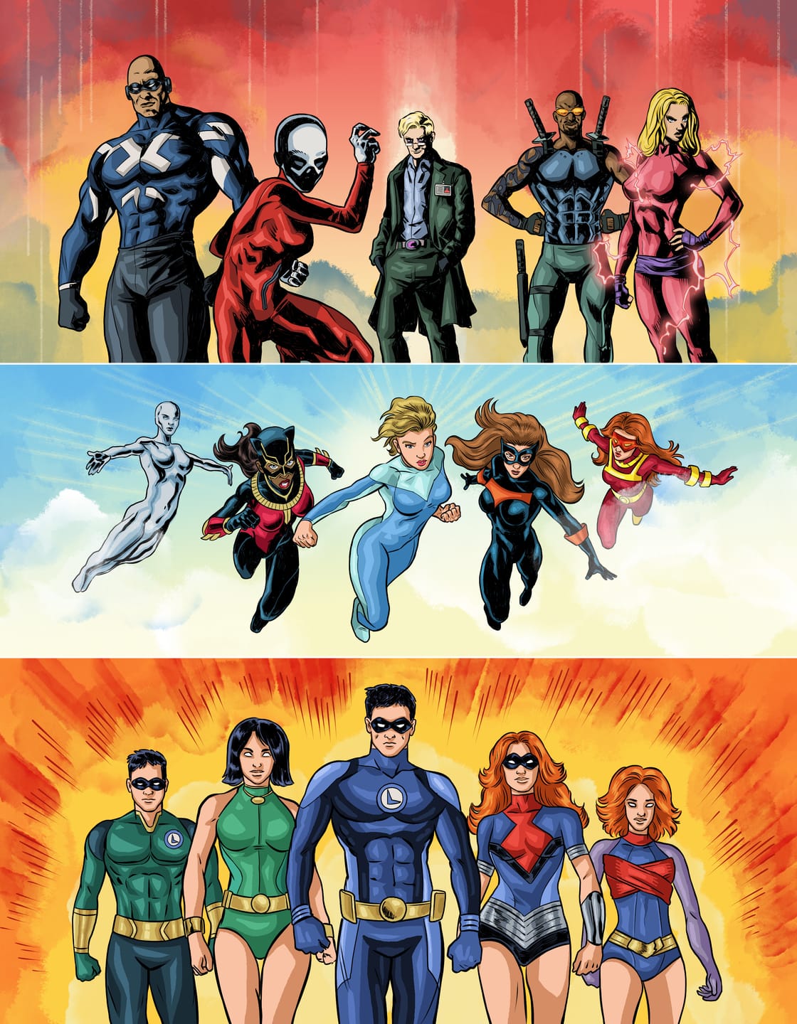 Customer photo review of Custom Comic Book – Turn Your Story Into a Fully Illustrated Comic