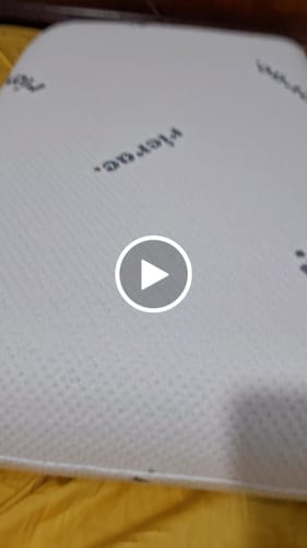 Customer video review of Cooling Memory Foam Gel Pillow- Medium
