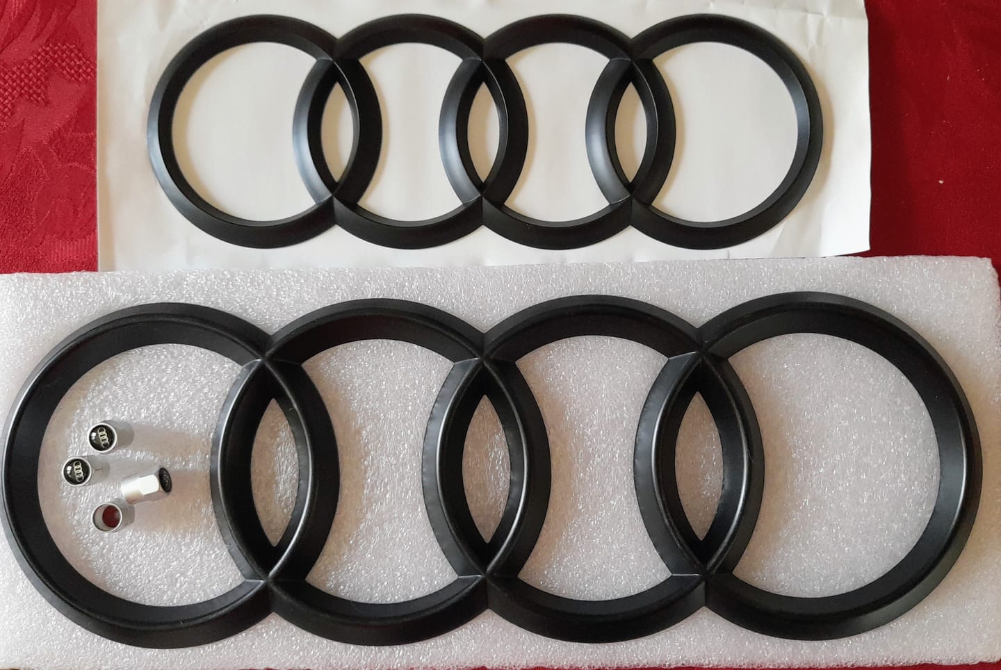 Customer photo review of Logo / Badge Audi Noir Avant / Arrière