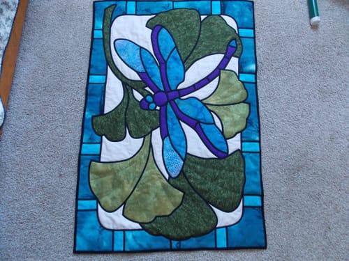 Customer photo review of 1/4" Black Fusible Quick Bias (11yds), Clover