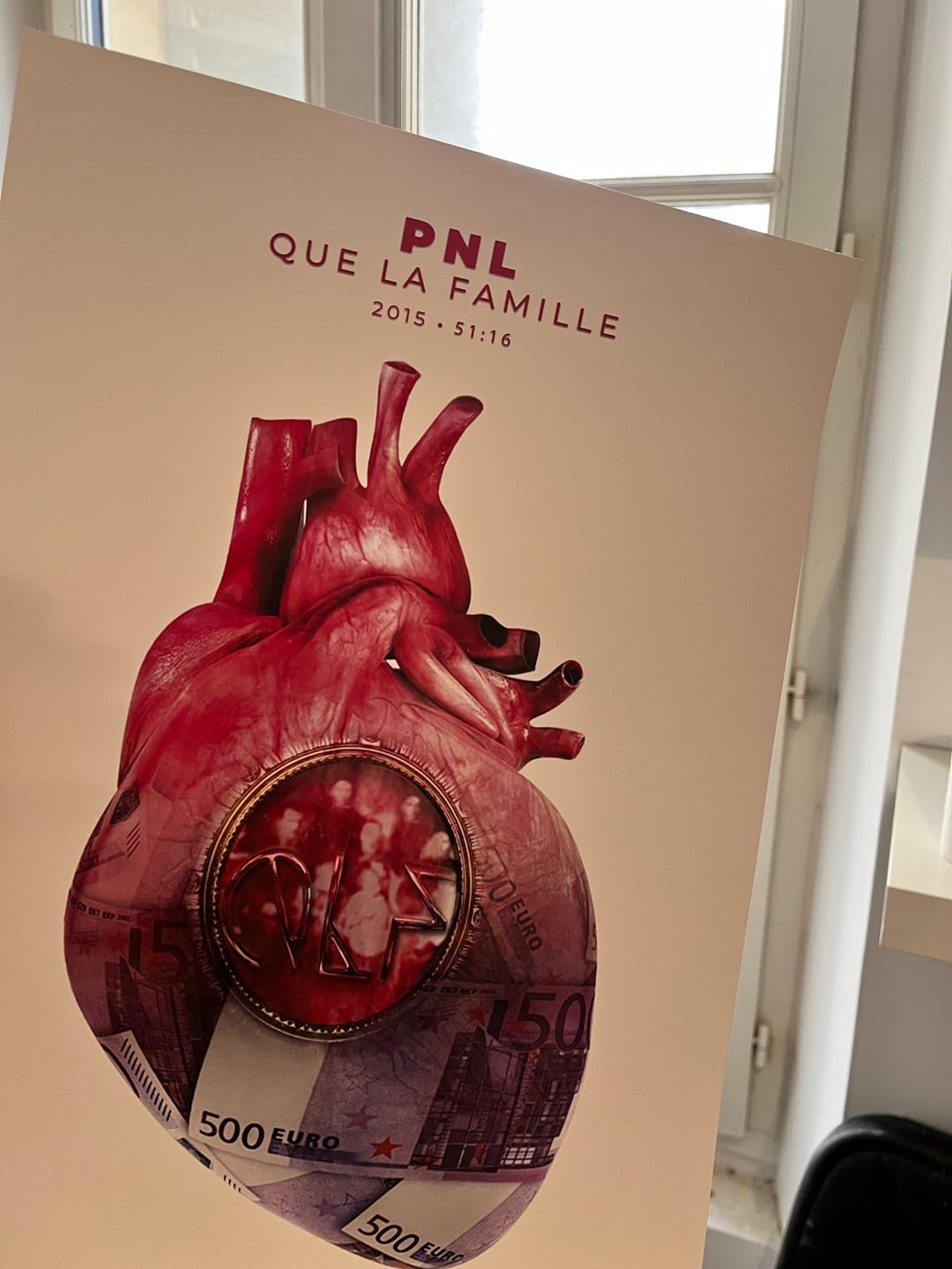 Customer photo review of Album Poster Customization