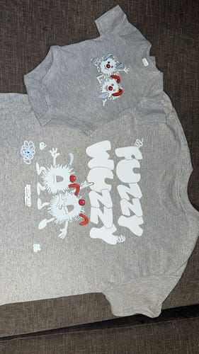 Customer photo review of Custom DTF Gang Sheet 22 x 200