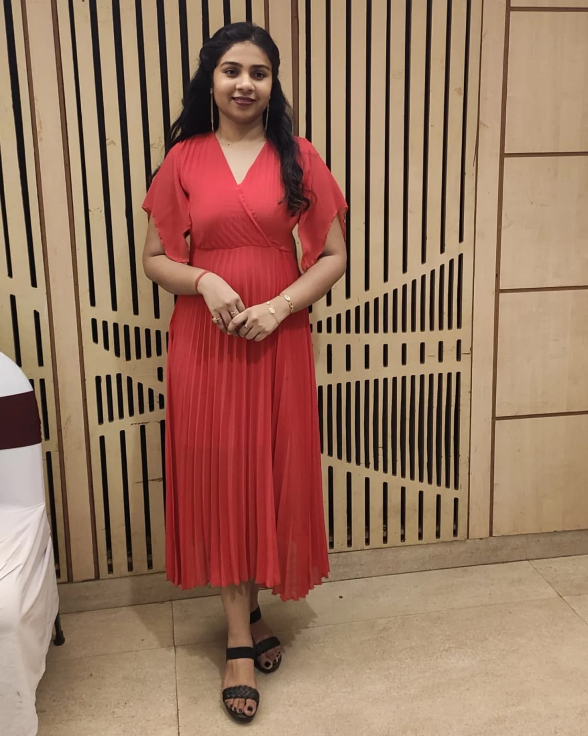 Customer photo review of Parota Statement Dress