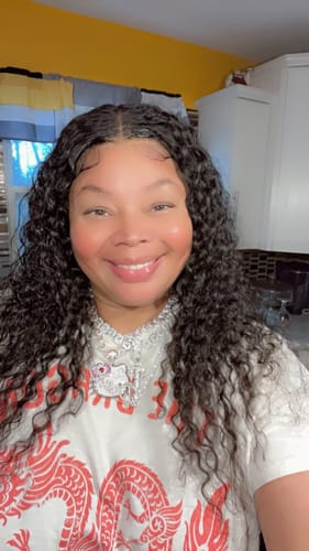 Customer photo review of Classy Tennis Custom Nameplate Chain