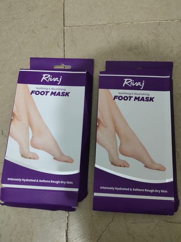 Customer photo review of Foot Mask