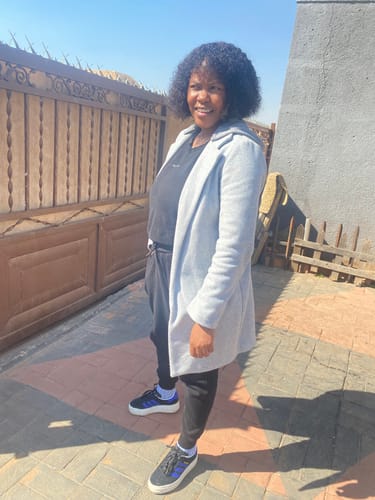 Customer photo review of Brazilian 4x4 Lace Wig - Water Wave 12"