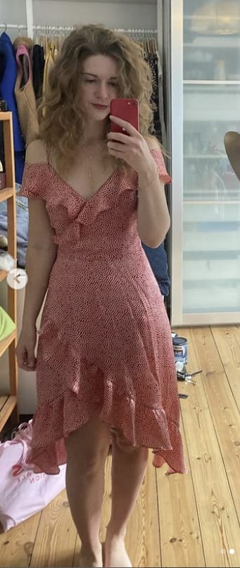 Customer photo review of Lana Dress