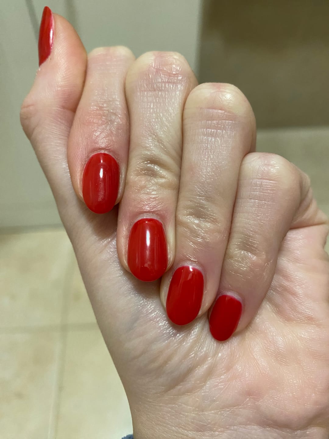 Customer photo review of Smalto Semipermanente LCI -  Rosso Chanel