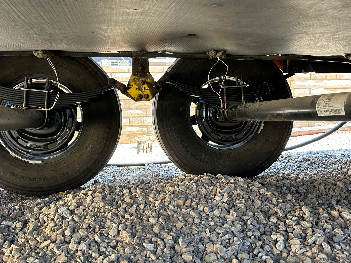 Customer photo review of 25-1/4" Trailer Leaf Spring - Double Eye - 8 Leaves - 4362-33HD