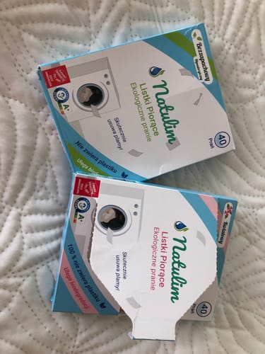 Customer photo review of Eko listki do prania Natulim 40 prań