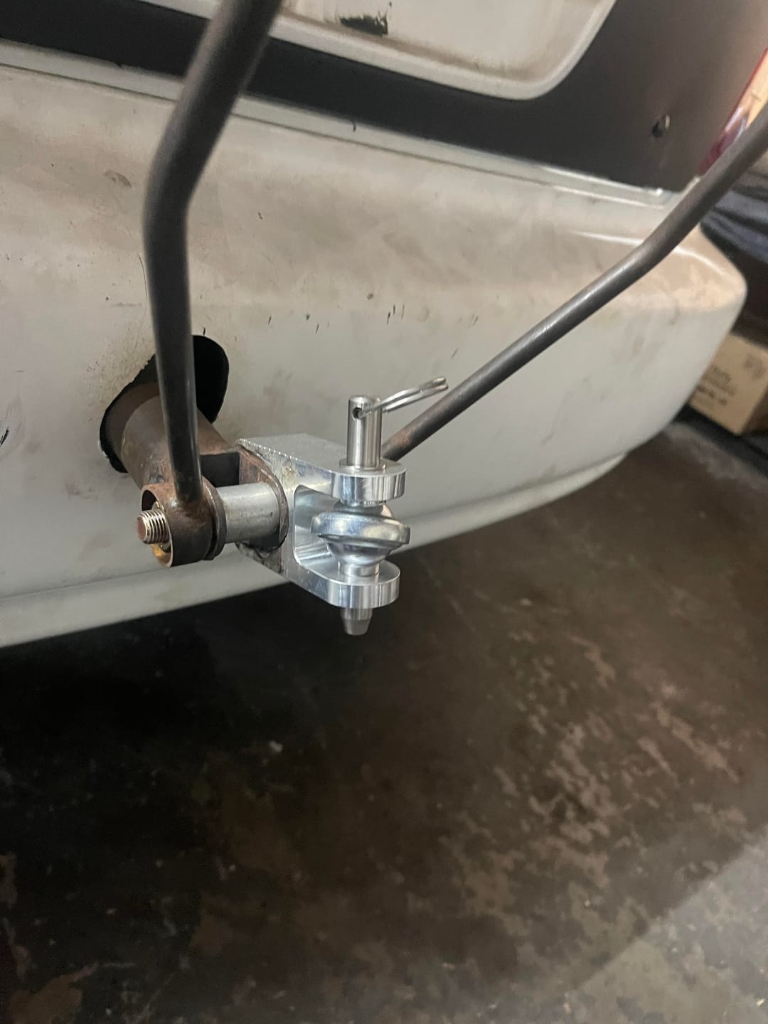 Customer photo review of Billet Push Bar Kit (For Motion Parachute Mount Clevices) 14-00010