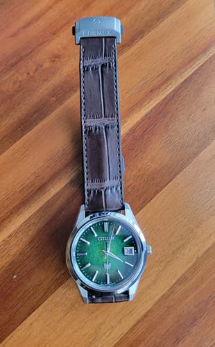 Customer photo review of Matte Umber Alligator