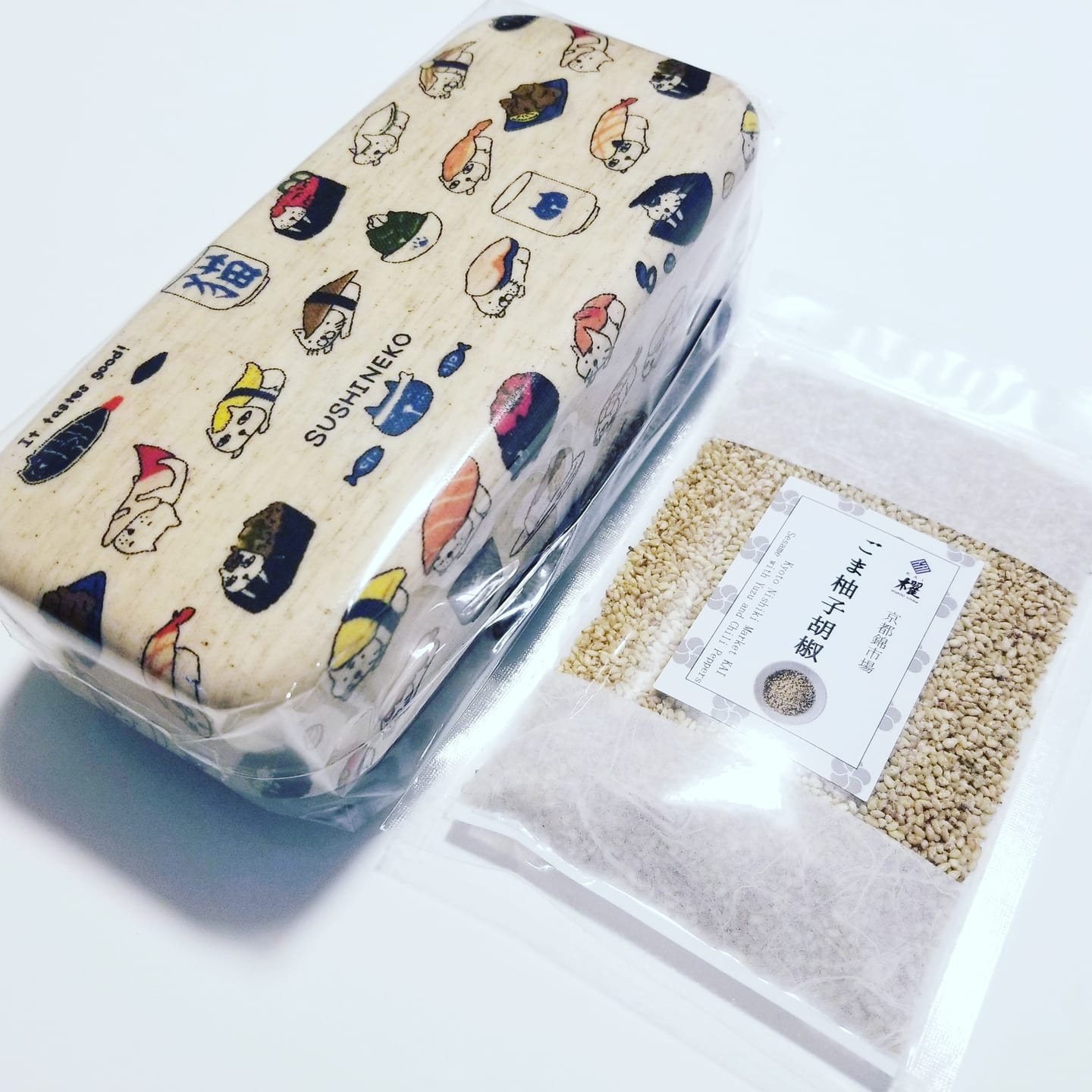 Customer photo review of Original Two Tier Bento Box | Sushi Neko (950mL)