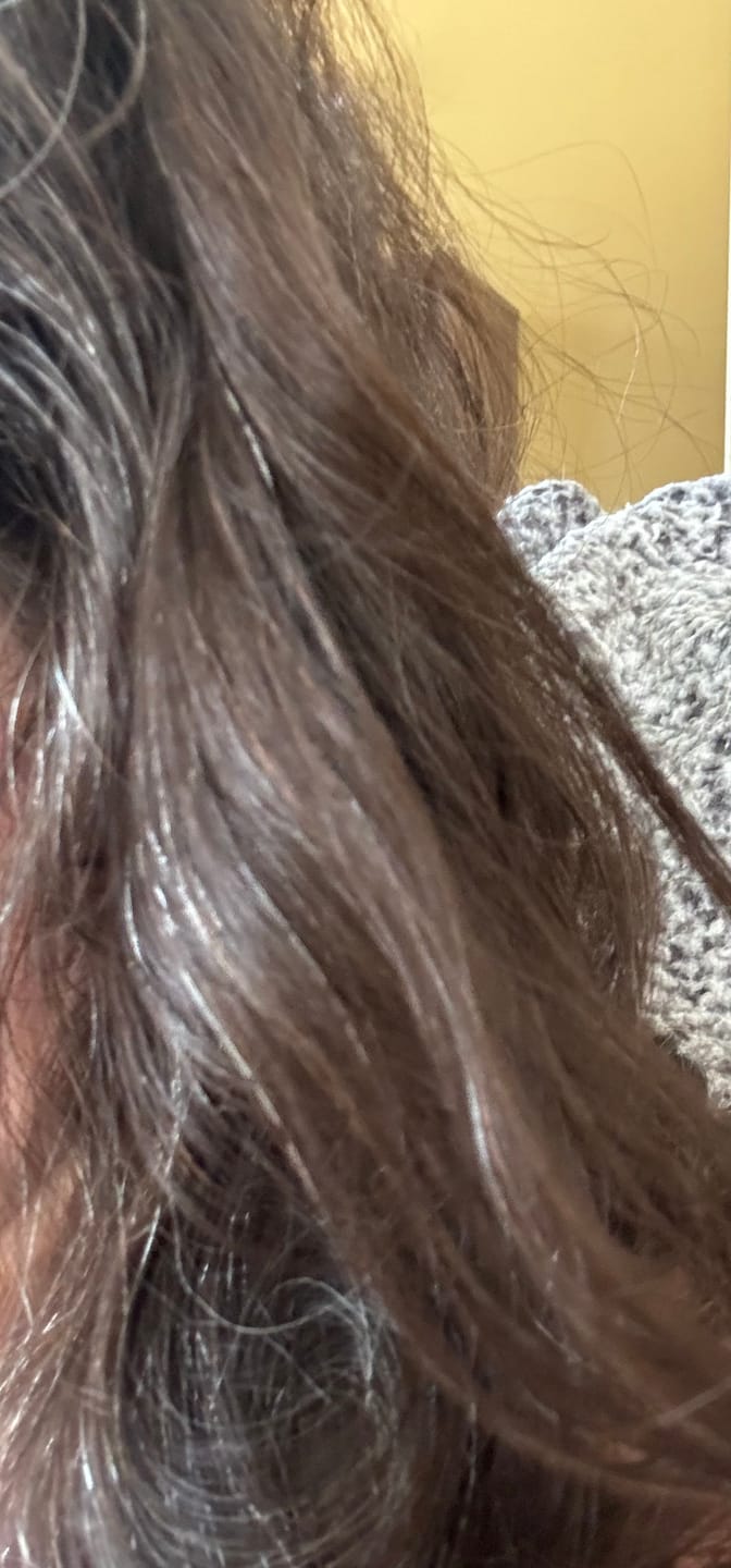 Customer photo review of Masque sans rinçage à réparation moléculaire K18 - 50ml