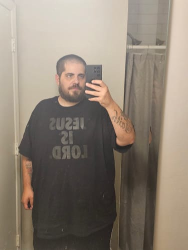 Customer photo review of Jesus Is Lord (Blackout)