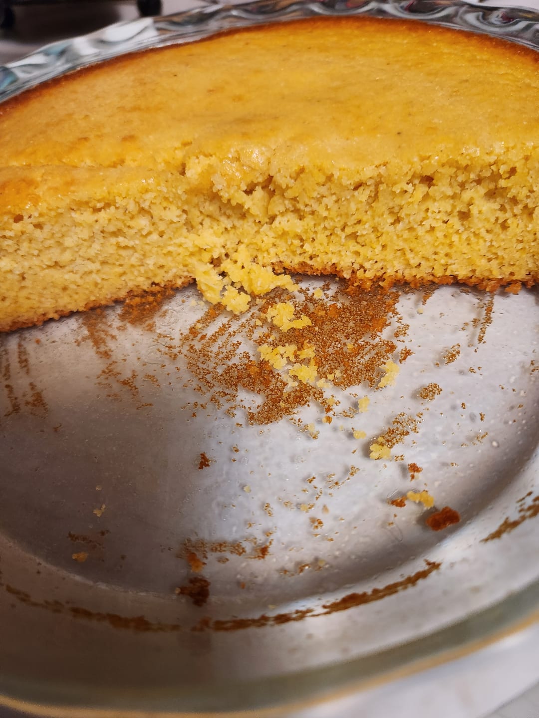 Customer photo review of Cousin T's Gourmet Honey Cornbread Mix