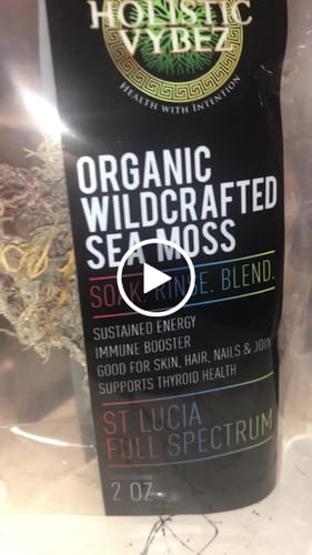 Customer video review of Raw Sea Moss Bundle