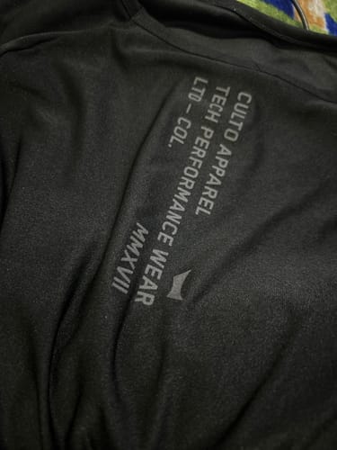 Customer photo review of Training Sport Tee - Black