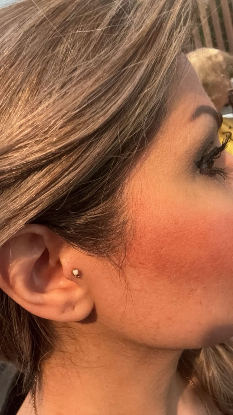 Customer photo review of Lavea Piercing | Titan
