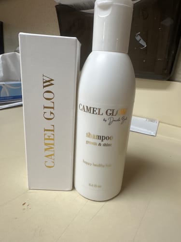 Customer photo review of Nourish & Shine Shampoo