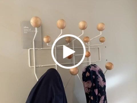Customer video review of Vitra Hang It All