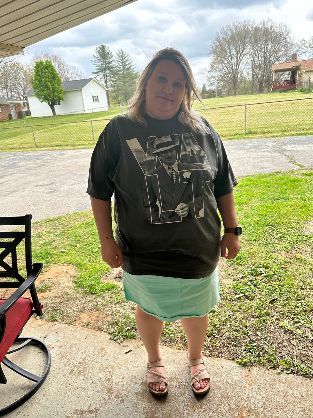 Customer photo review of Walt Disney Vintage Tee