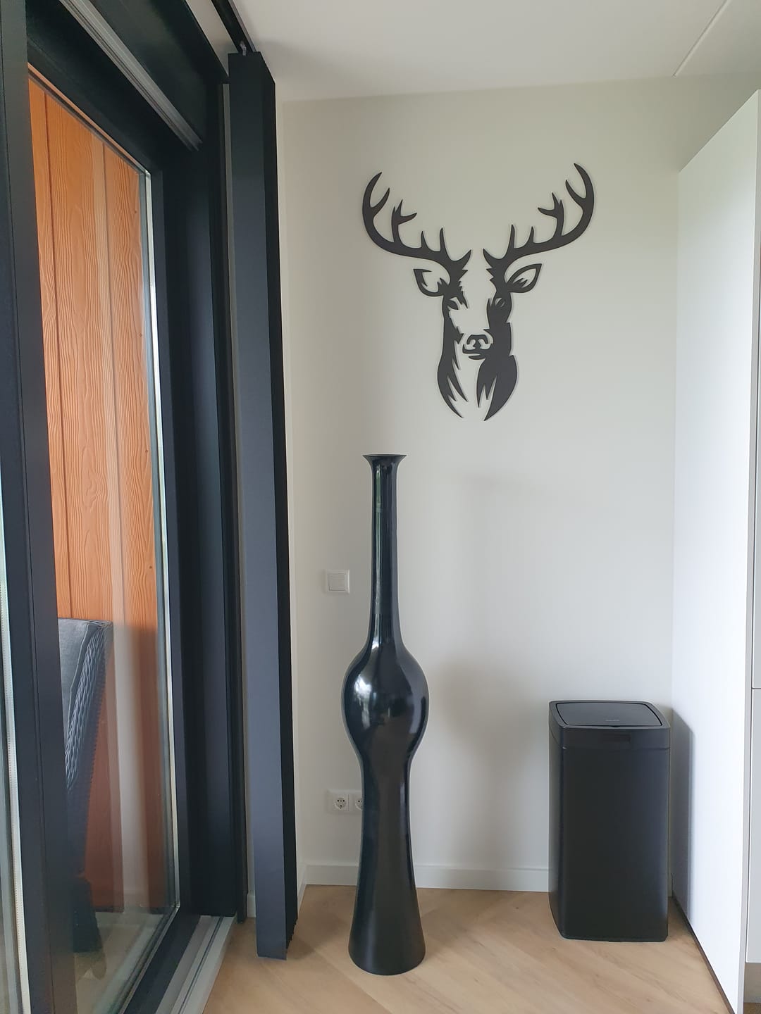 Customer photo review of Wanddecoratie dieren | Hert 2-delig