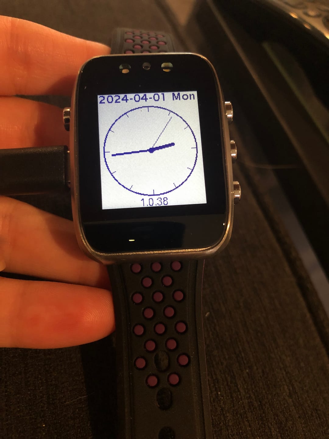 Customer photo review of Shock Clock MAX