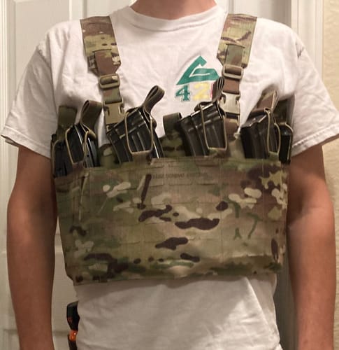 Customer photo review of AK47 Chest Rig GRID