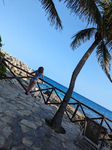 Customer photo review of 'Empower' Mid Rise Cheeky Bikini Bottom