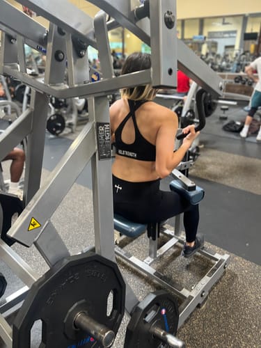 Customer photo review of Essential Sports Bra