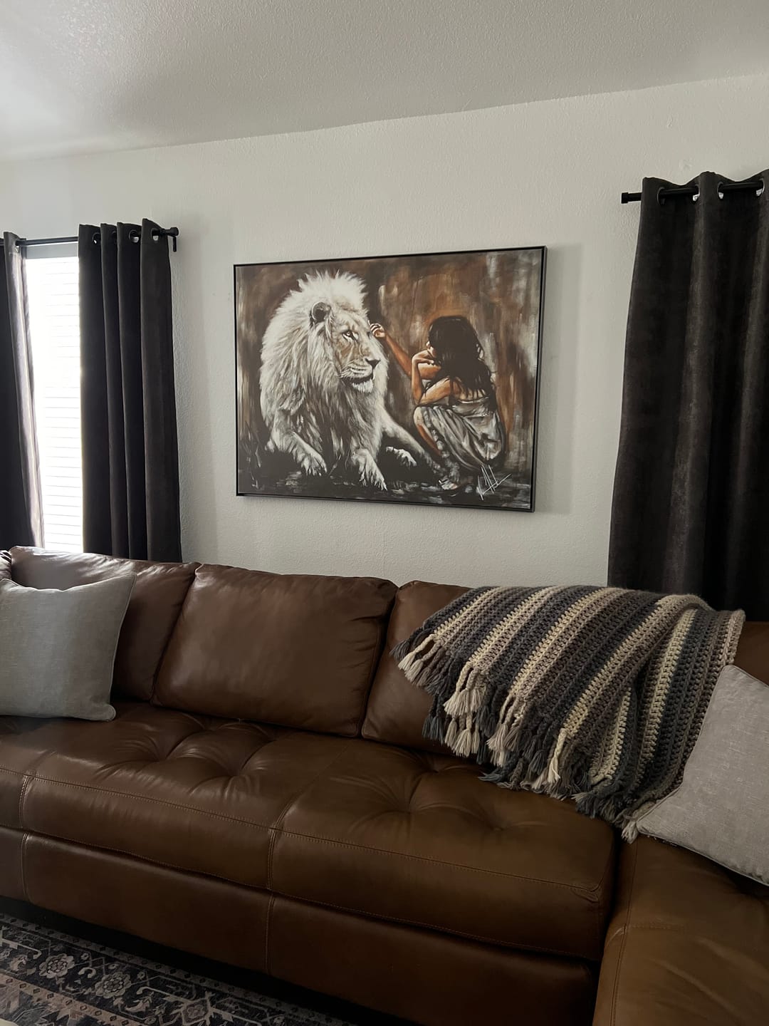 Customer photo review of Intimacy with God - Brown Background