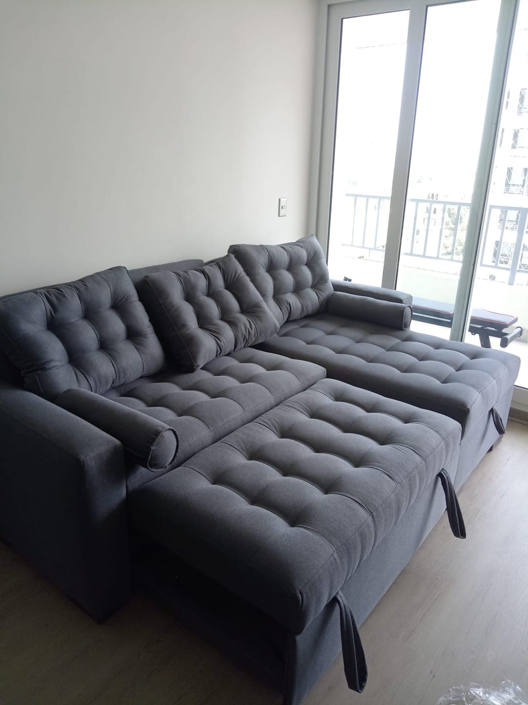 Customer photo review of Sofá cama Praga