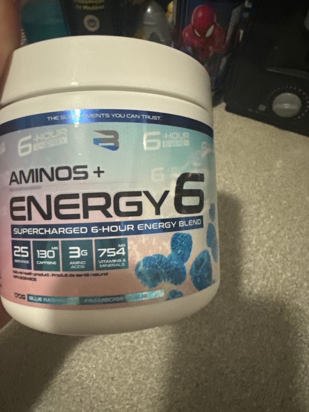 Customer photo review of Believe - Aminos+ Energy 6 - 170g