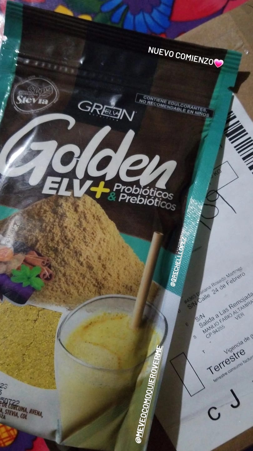 Customer photo review of GOLDEN ELV + Probióticos y Prebióticos