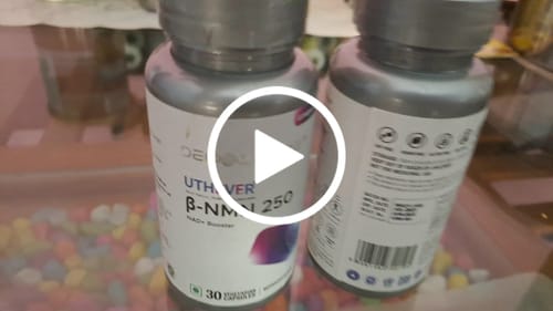 Customer video review of NMN UTHEVER 500 - World Purest NMN - 500mg, 30 Veg Capsules