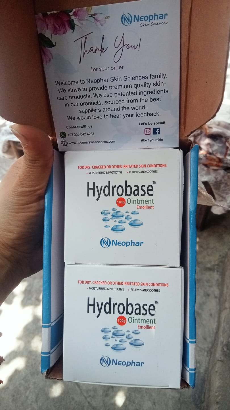 Customer photo review of Hydrobase Emollient Ointment